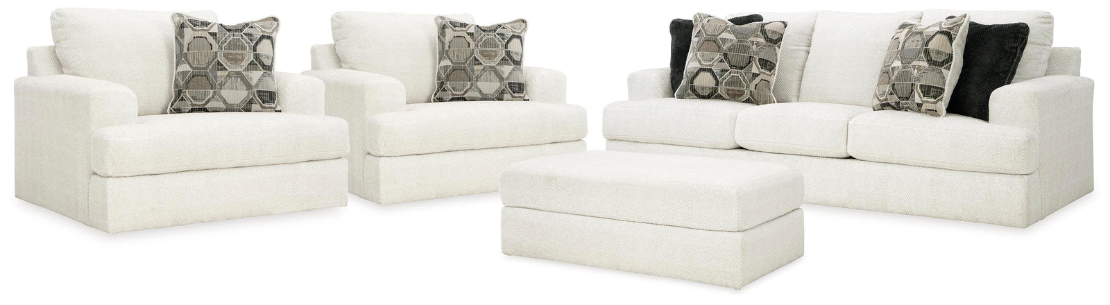 Karinne Sofa, 2 Chairs and Ottoman (31403-SI) - Image 2