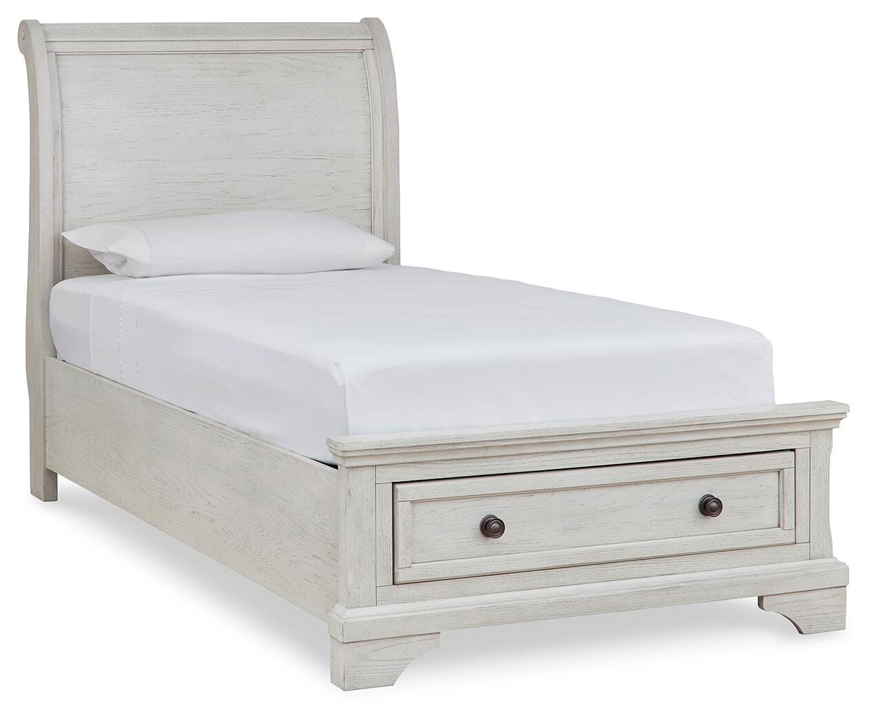 Robbinsdale Sleigh Storage Bed, Dresser and Nightstand (B742-SI) - Image 7