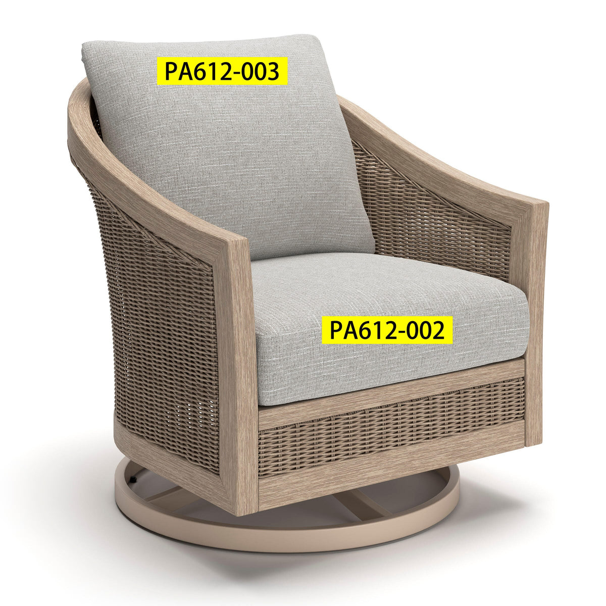 Alden Peak Lounge Seat Cushion (PA612-SI)