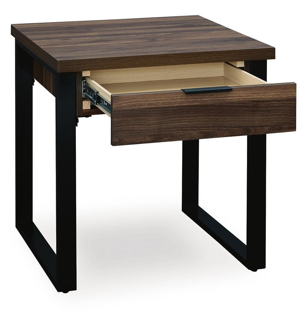 Wickman Falls End Table - Dark Brown  (T318-SI) - Image 3