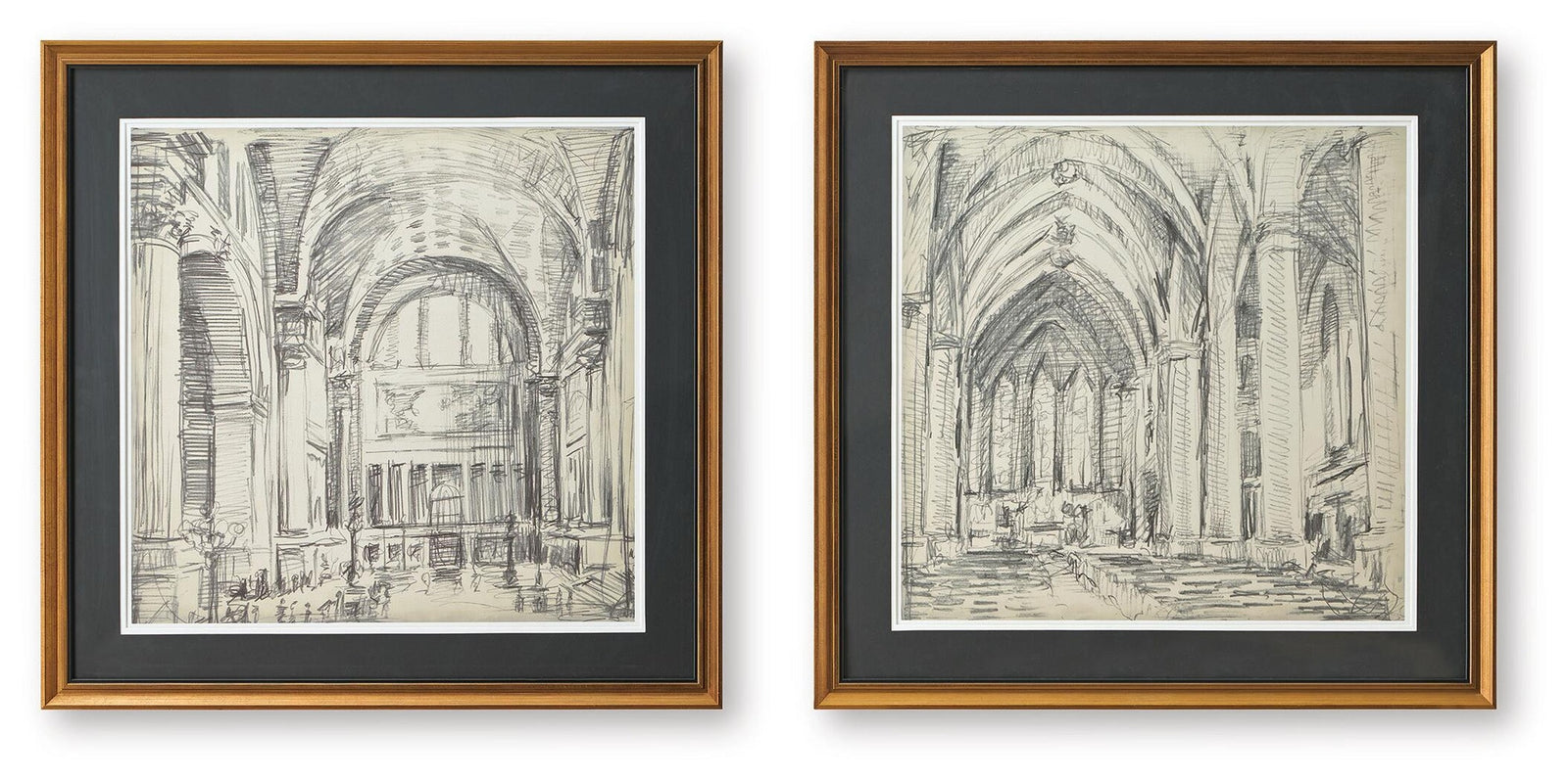 Downyard Wall Art (Set of 2) (A8000548-SI)