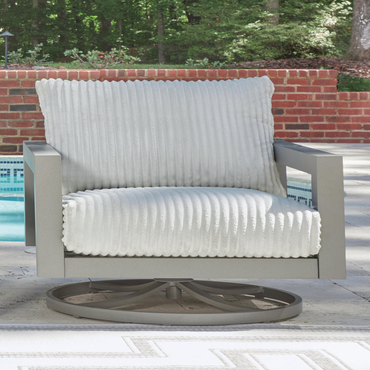 Hurley Park Outdoor Sofa with Cushion (PCP695-SI) - Image 10