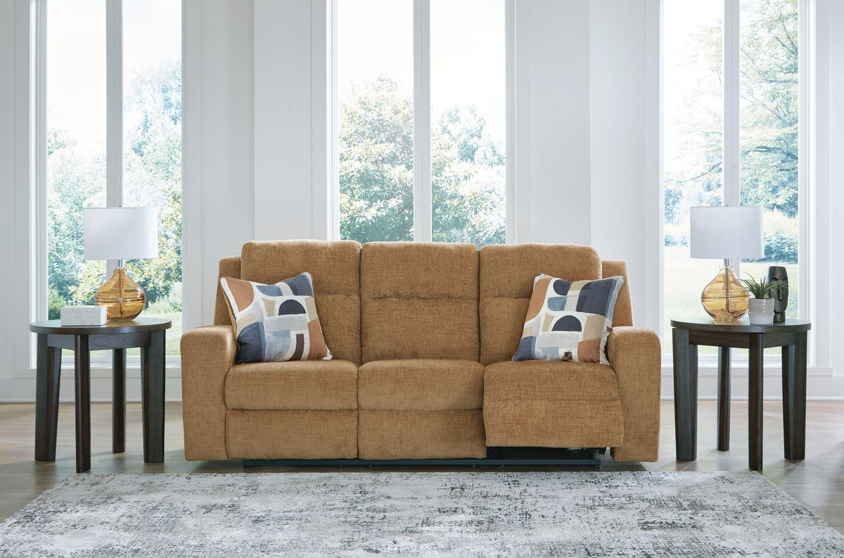 Kanlow Reclining Loveseat with Console (38605-SI) - Image 18