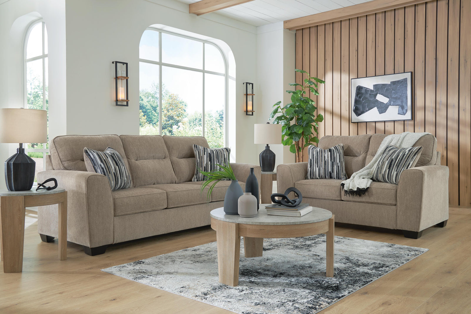 Olten Sofa and Loveseat (31304-SI) - Image 9