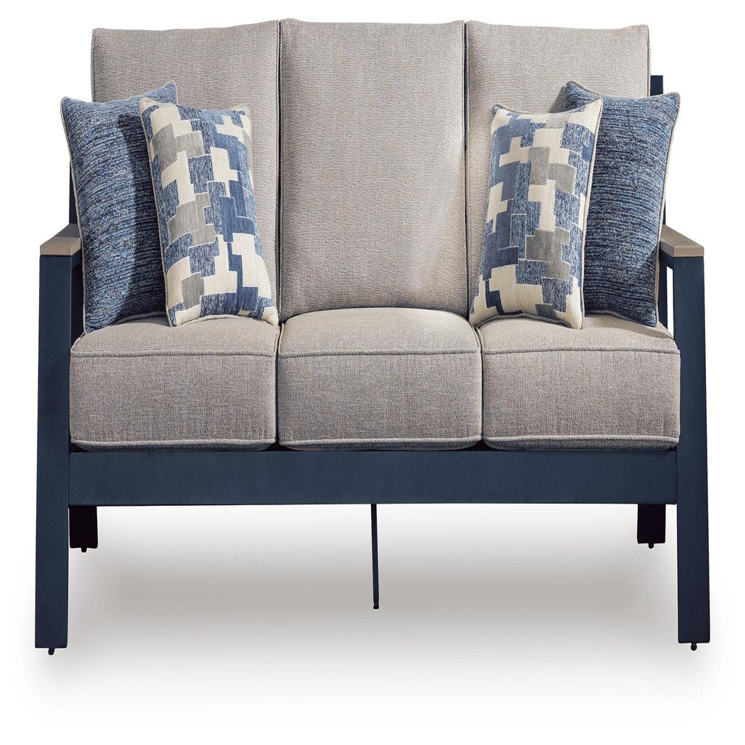 East Beach Outdoor Sofa with Cushion (PCP587-SI)