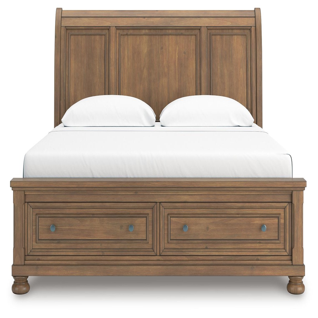 Feddinger King Storage Sleigh Bed (PCB779-SI) - Image 4