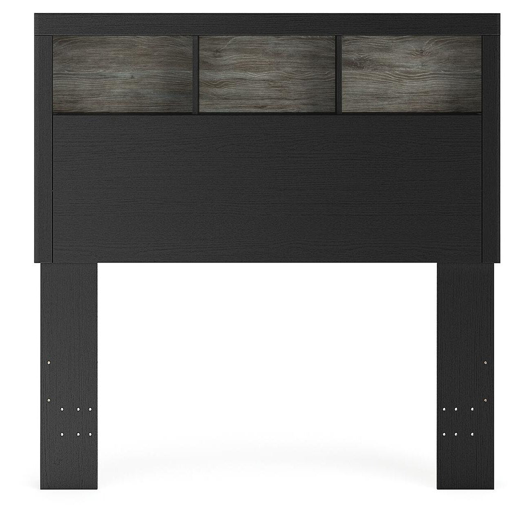 Broachmyn Lighted King Bookcase Headboard (PCB1118-SI) - Image 33