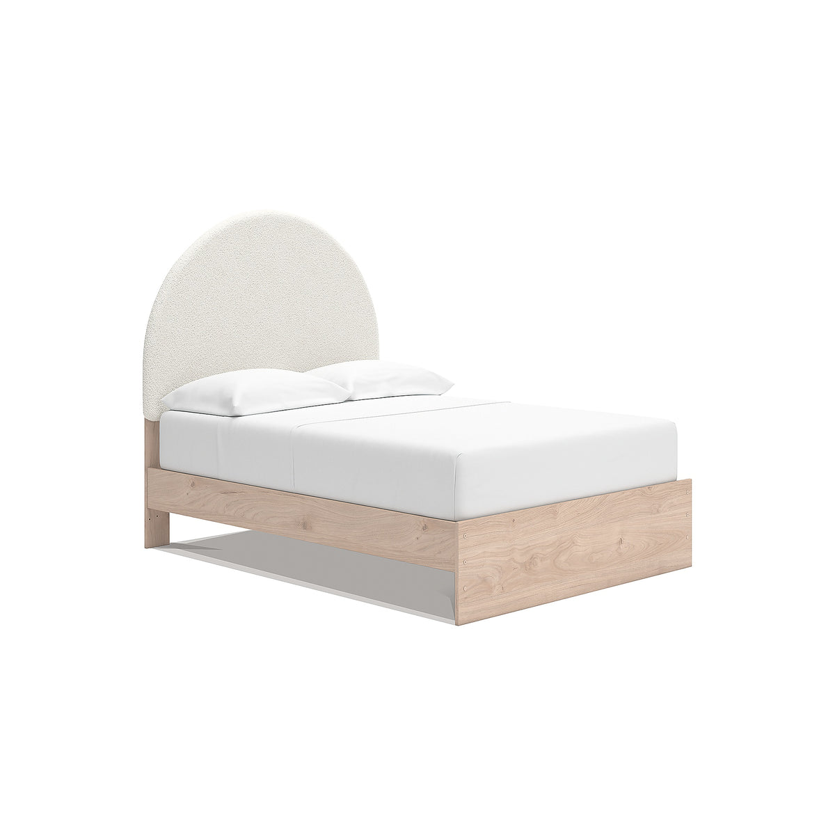 Arloster Full Upholstered Panel Bed, Dresser and Mirror (PCB1566-SI) - Image 10