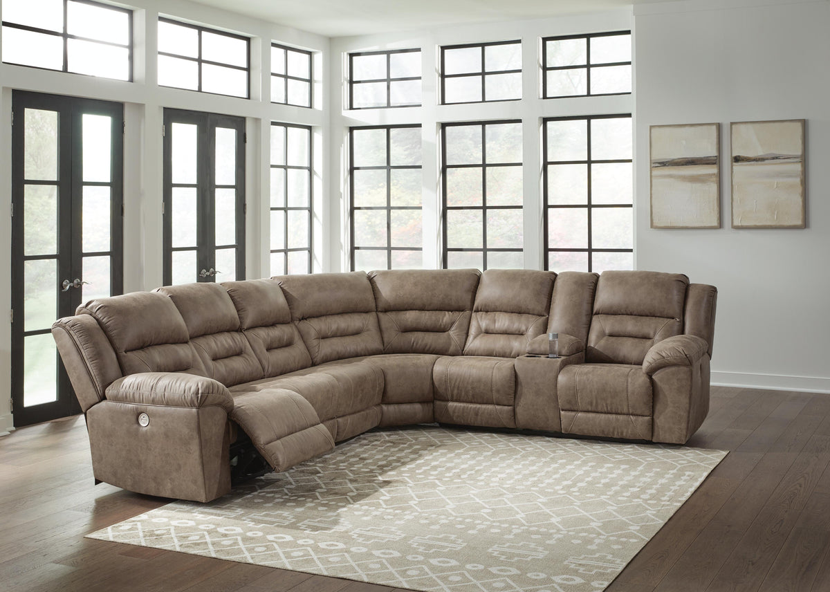 Ravenel 4-Piece Power Reclining Sectional (83106-SI) - Image 3