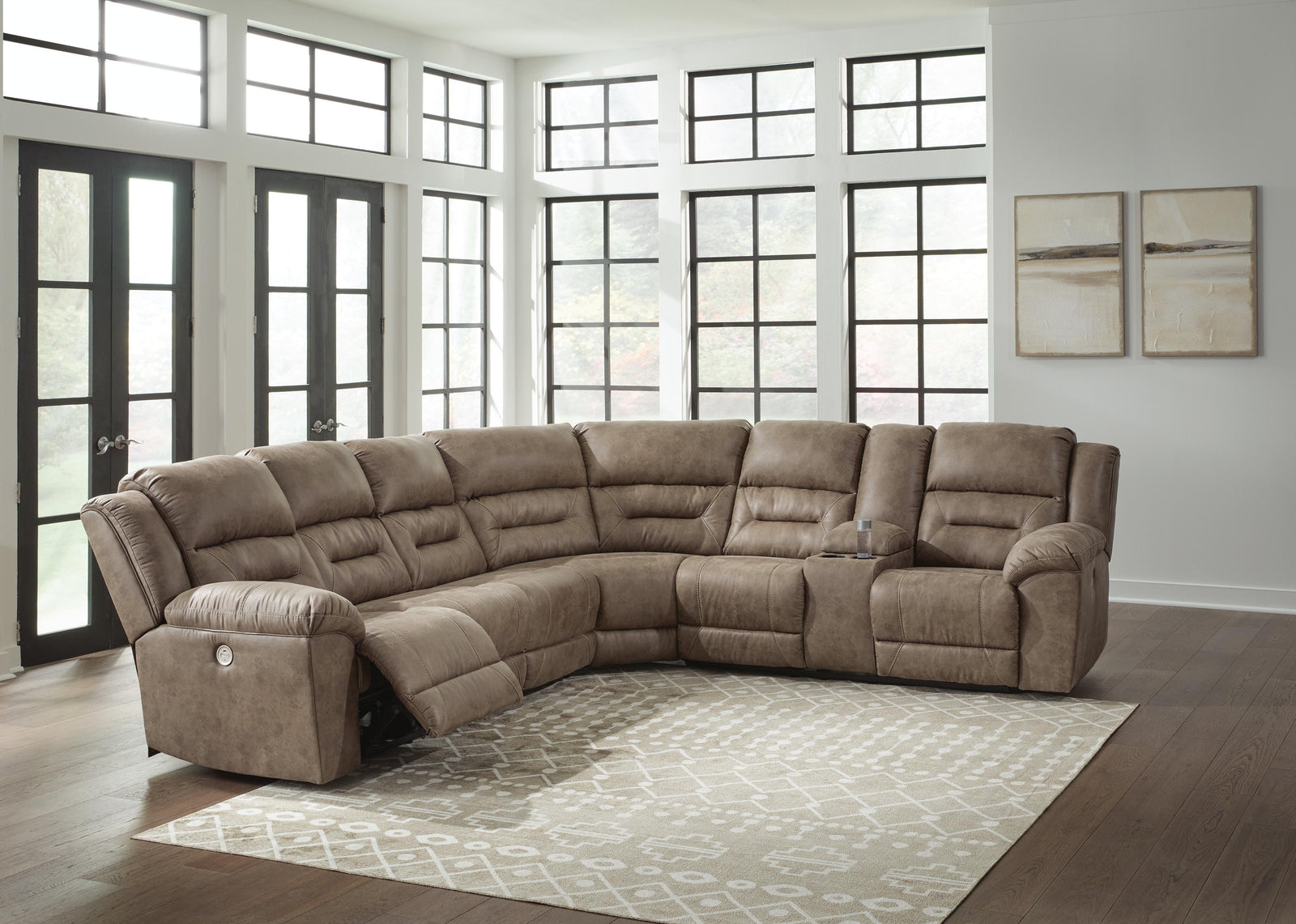 Ravenel 4-Piece Power Reclining Sectional (83106-SI) - Image 3