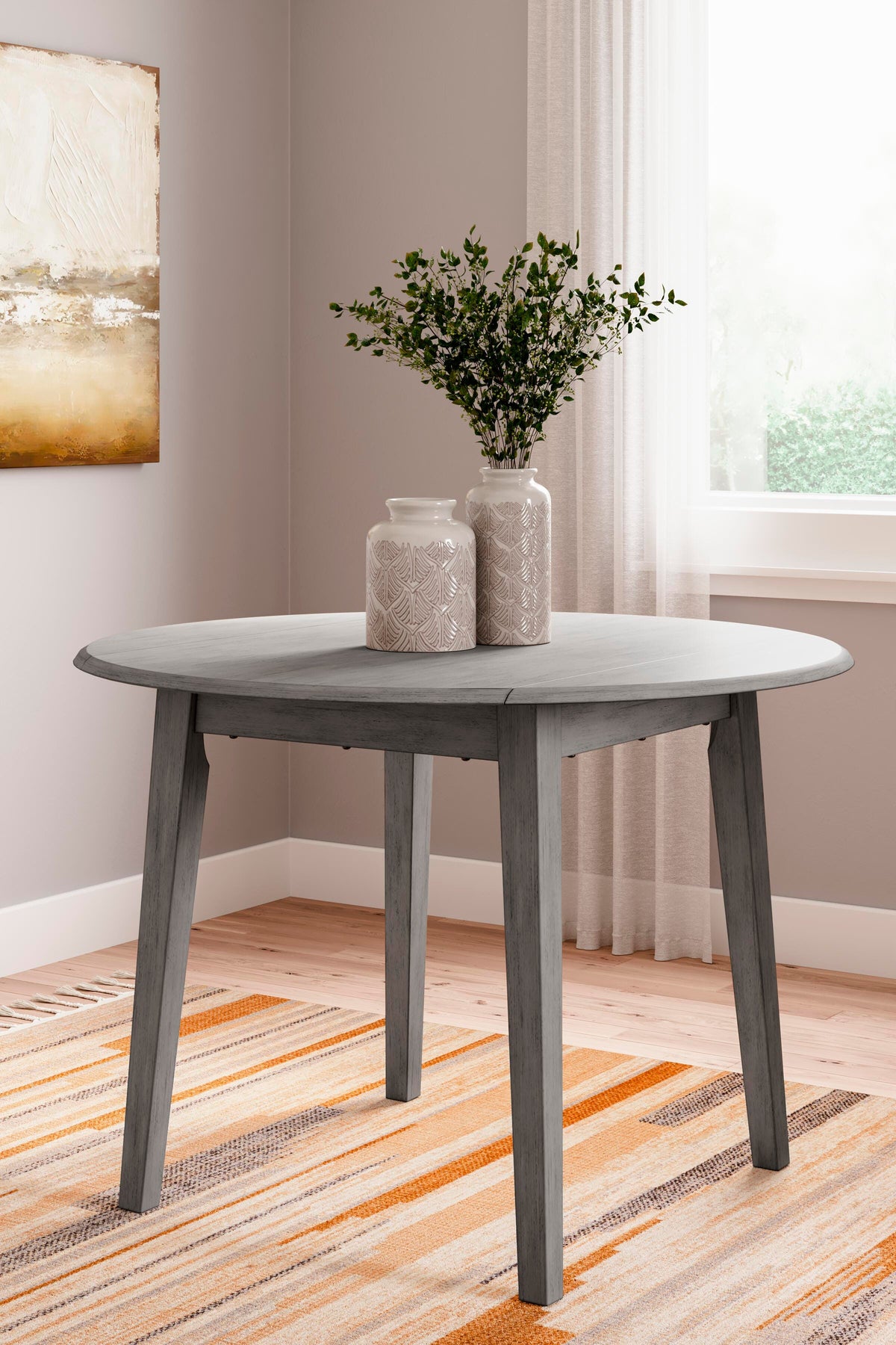Shullden Dining Table and 4 Chairs (D194-SI) - Image 17