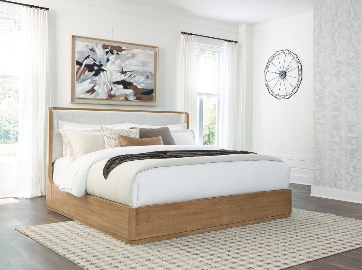 Pamaria King Upholstered Bed (PCB802-SI) - Image 6