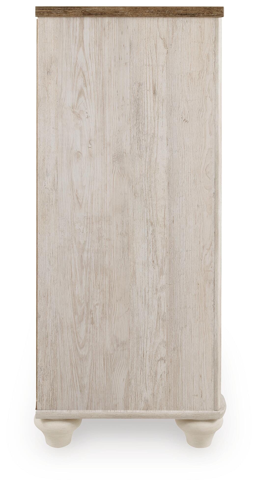 Willowton Dresser - Whitewash  (B267-SI) - Image 5