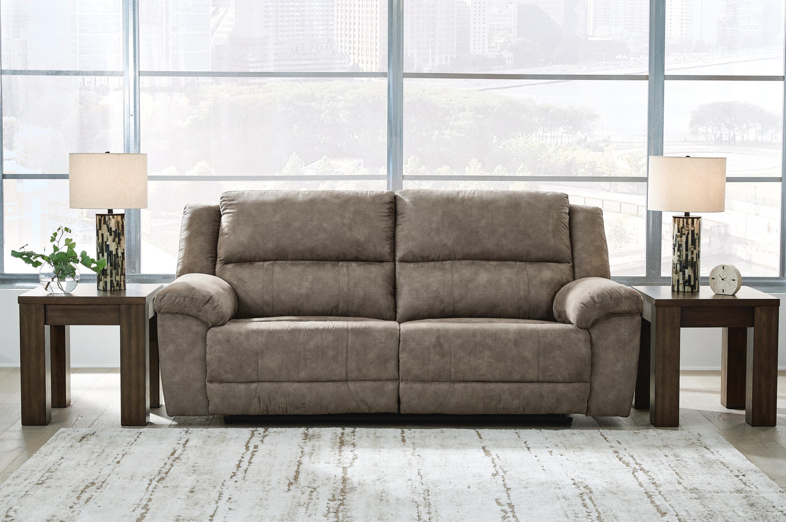 Laresview Reclining Sofa and Loveseat (37203-SI) - Image 13