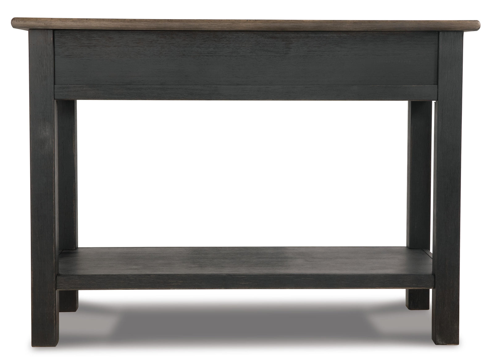 Tyler Creek Sofa/Console Table - Grayish Brown/Black  (T736-SI) - Image 6
