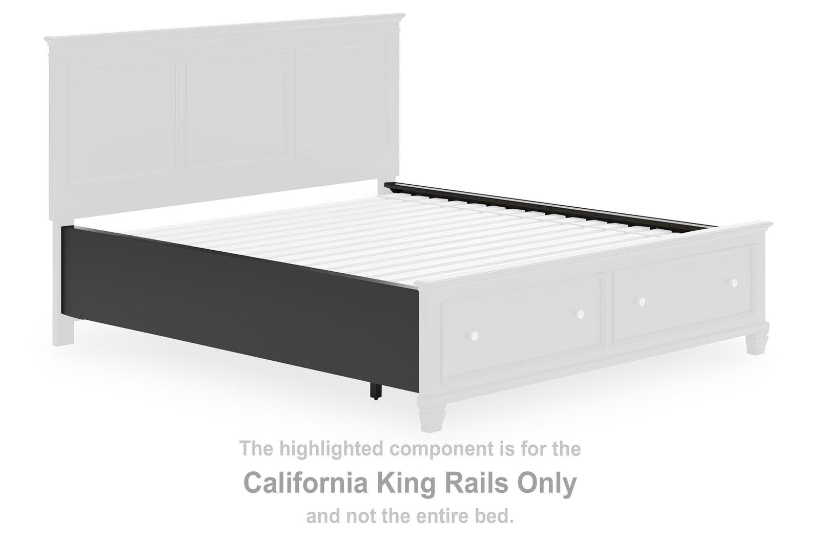Lanolee Rails - Black  (B687-SI)