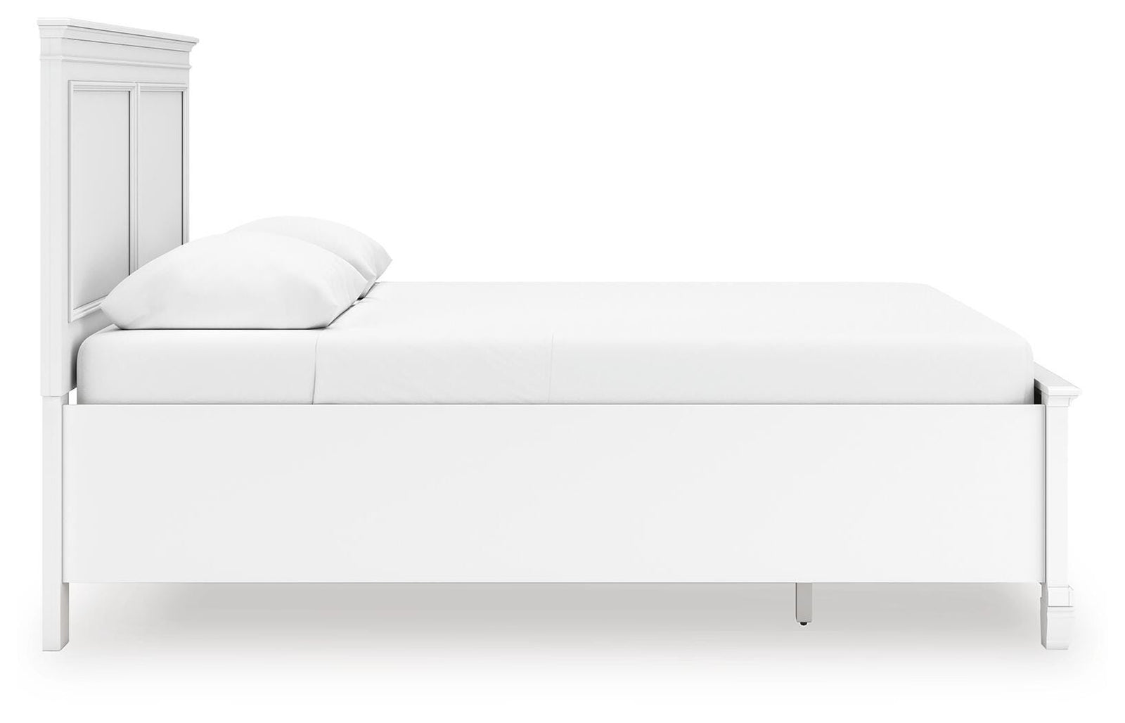 Fortman Panel Storage Bed - White  (B680-SI) - Image 6