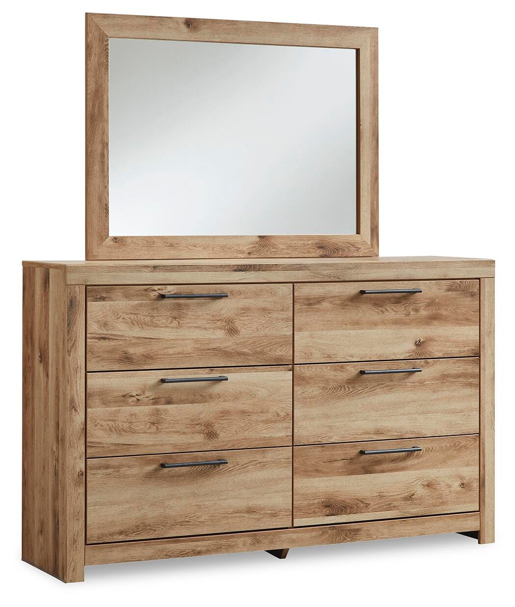 Hyanna Panel Storage Bed, Dresser, Mirror and 2 Nightstands (B1050-SI) - Image 2