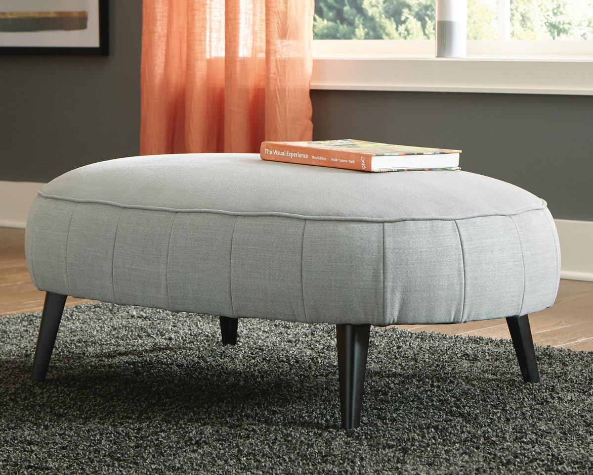 Hollyann Oversized Accent Ottoman (24402-SI) - Image 2