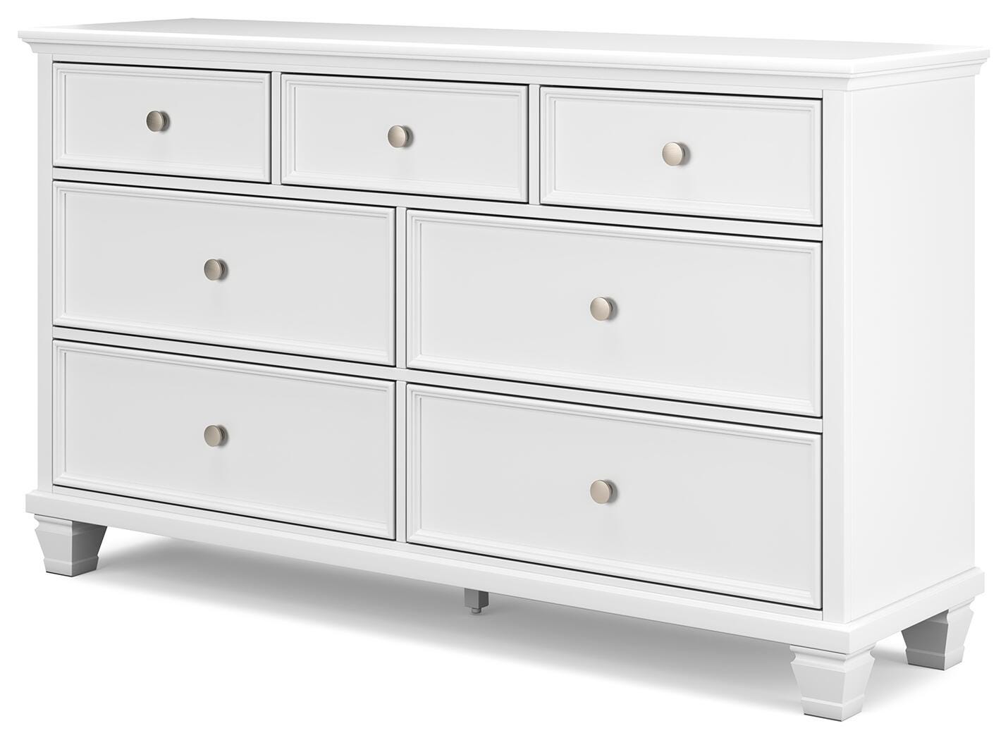 Fortman Dresser - White  (B680-SI) - Image 4