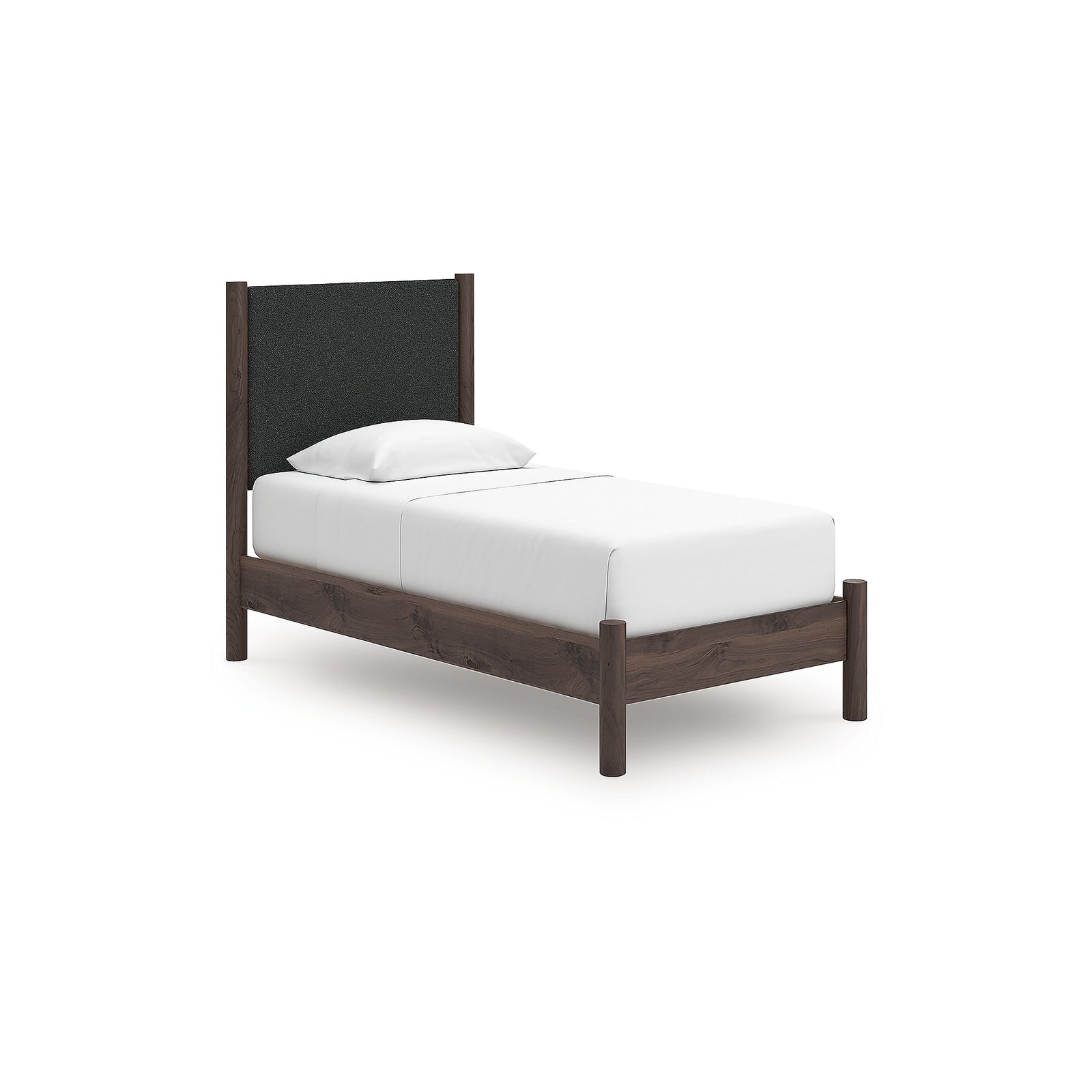 Pamytta Twin Upholstered Panel Platform Bed (PCB2614-SI)