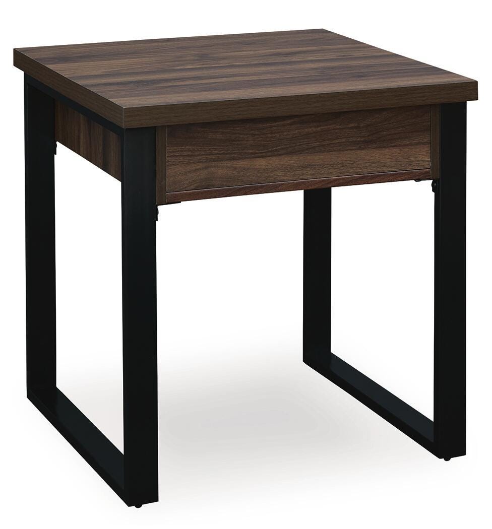 Wickman Falls End Table - Dark Brown  (T318-SI) - Image 6