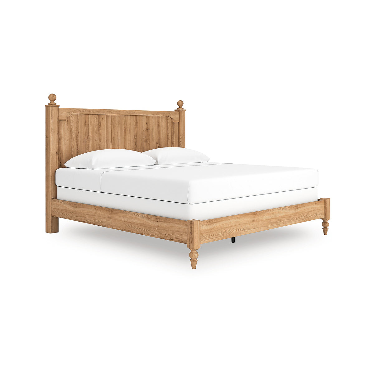 Aleaport King Panel Bed, Dresser, Mirror and Nightstand (PCB1075-SI) - Image 10