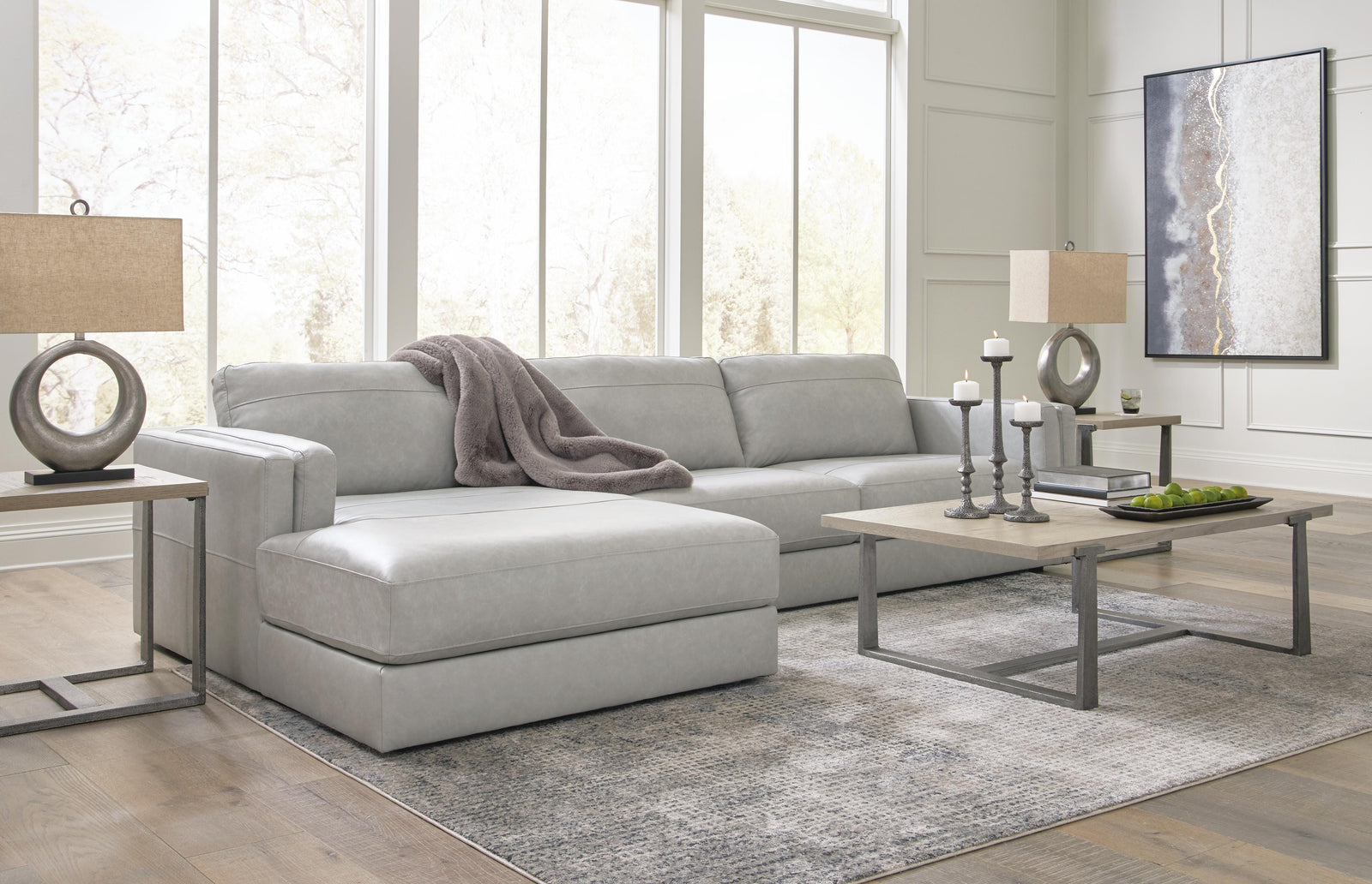 Amiata 2-Piece Sectional with Chaise (57404-SI) - Image 5