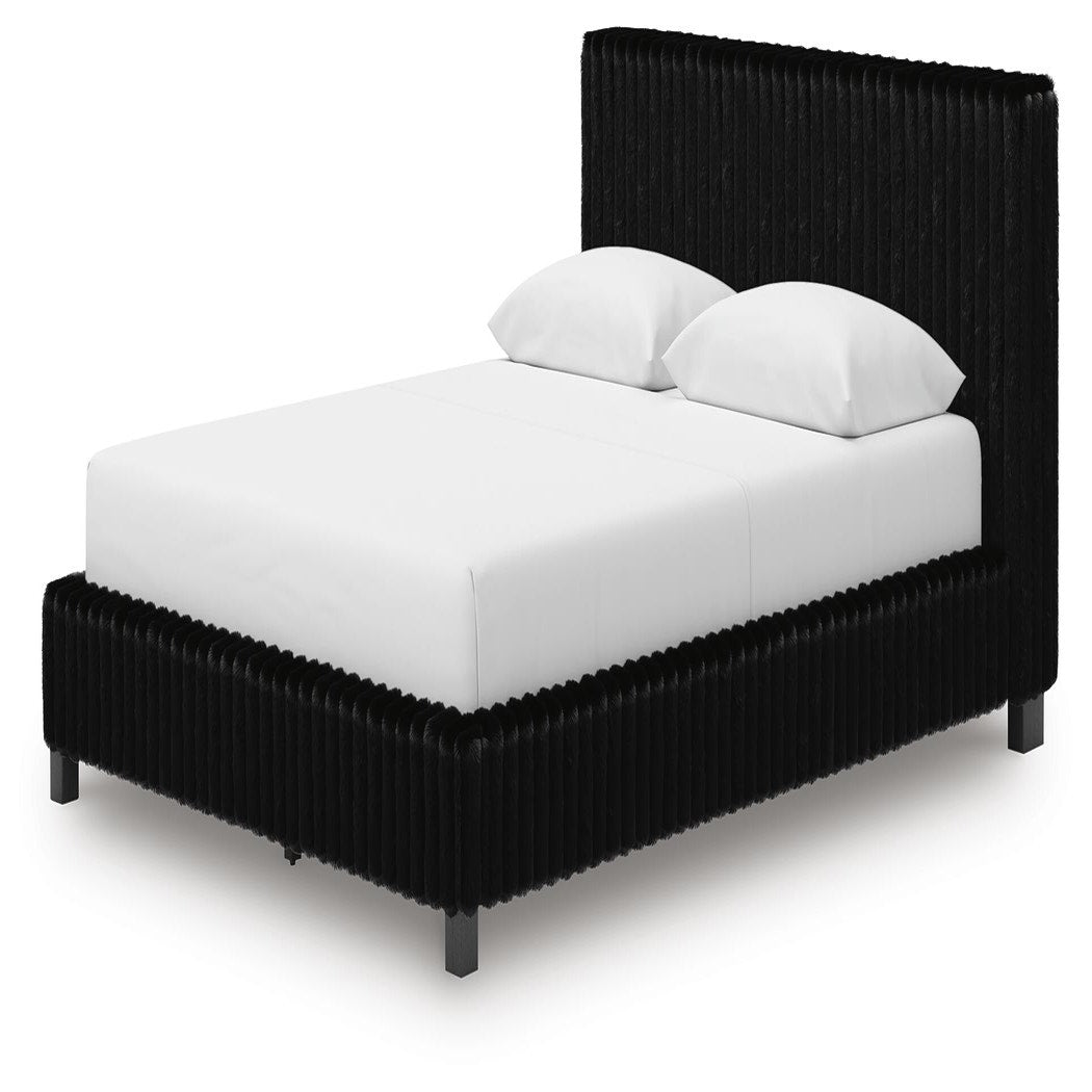 Zuraleus Queen Upholstered Bed (PCB3380-SI) - Image 3