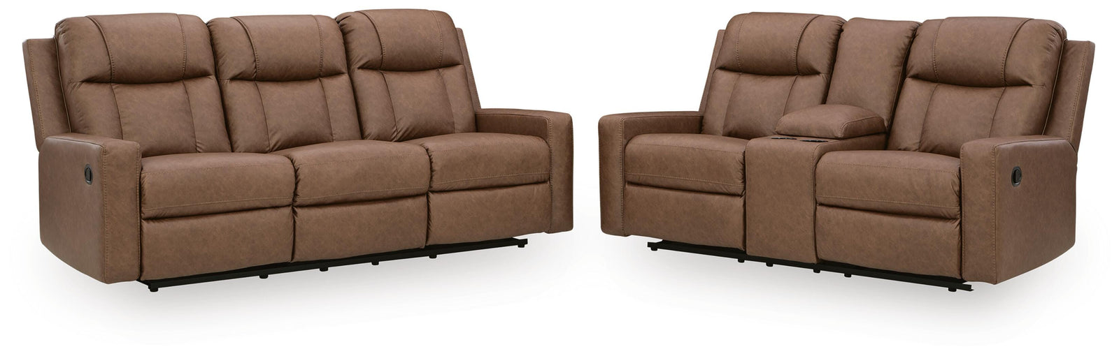 Mackmenville Reclining Sofa and Loveseat (74714-SI)