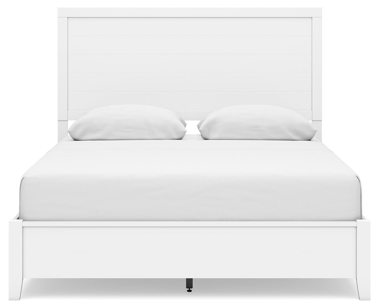 Binterglen Panel Bed, Dresser and 2 Nightstands - White  (B427-SI) - Image 9
