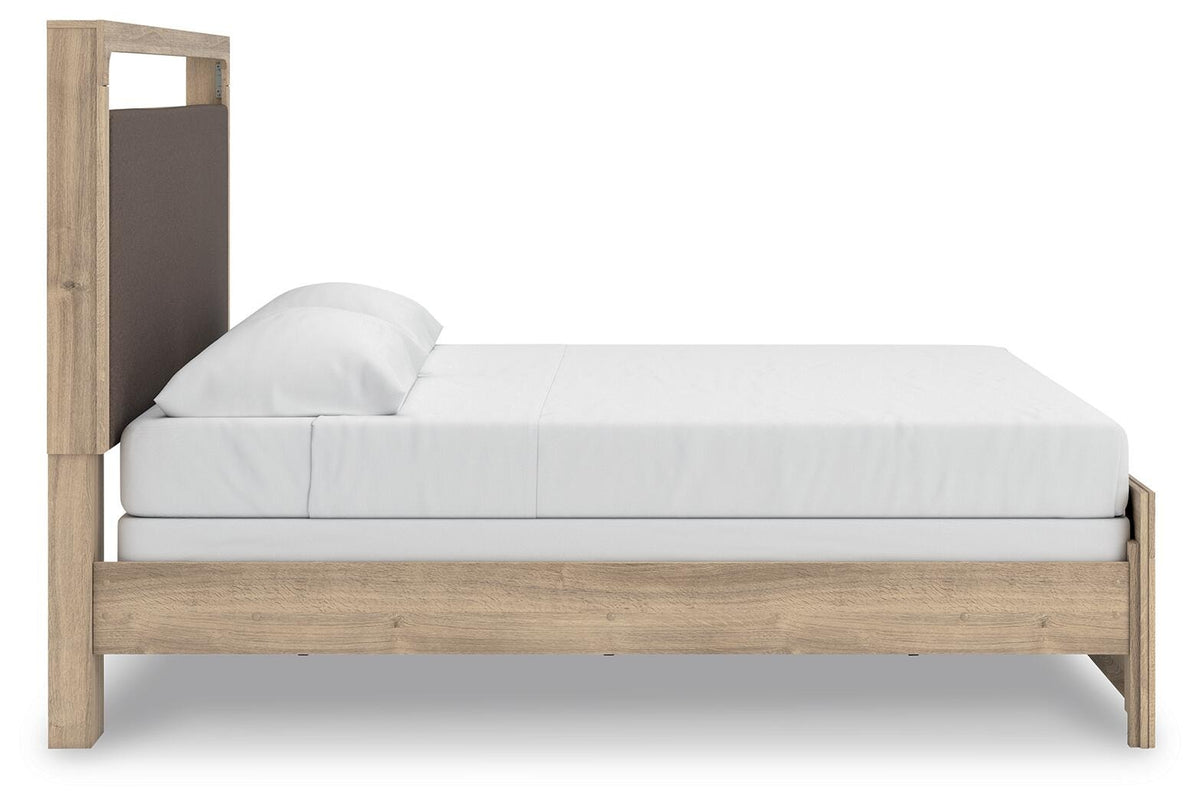 Kinlanni King Upholstered Panel Bed (PCB1360-SI) - Image 5