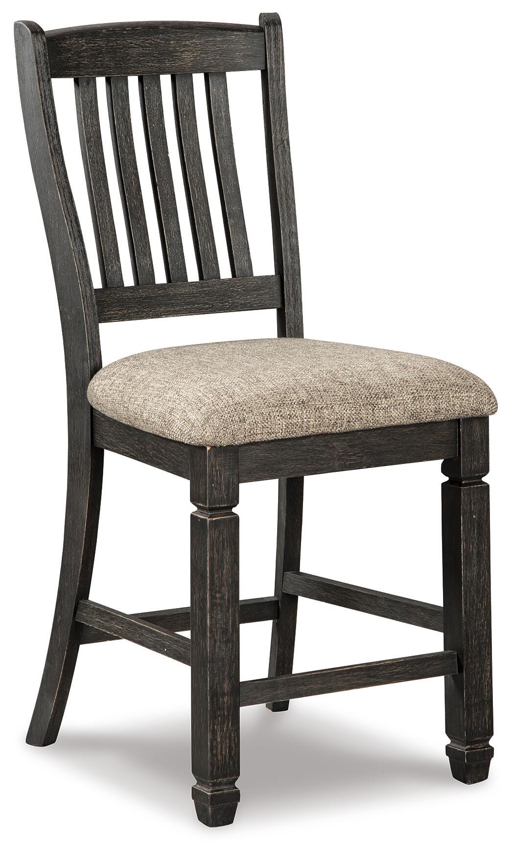 Tyler Creek Counter Height Dining Table and 4 Barstools and Bench (D736-SI) - Image 4