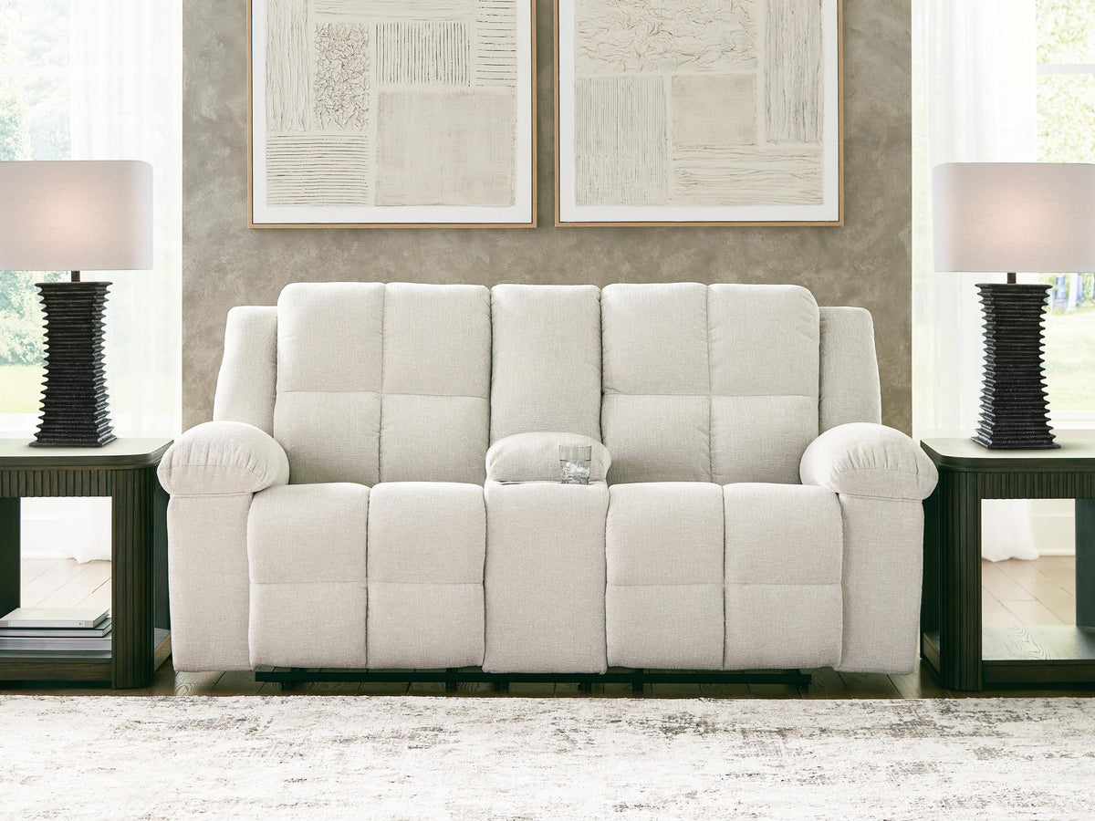 Orlen Reclining Loveseat with Console (81602-SI) - Image 2