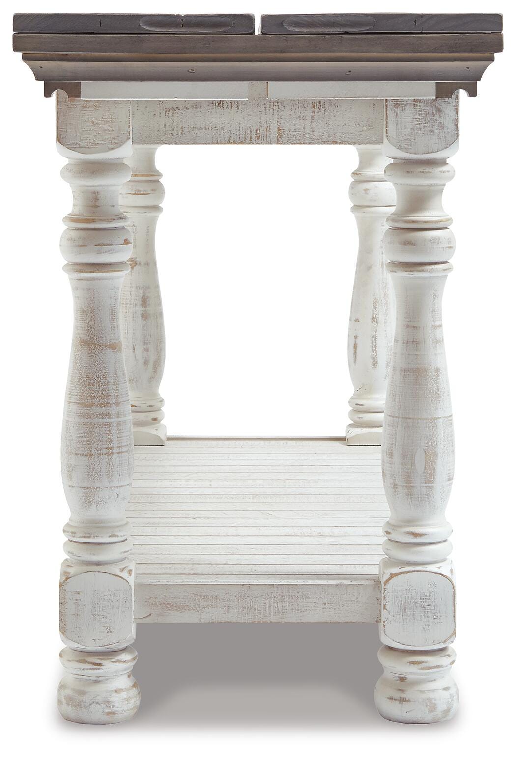 Havalance Sofa/Console Table - Gray/White  (T814-SI) - Image 5