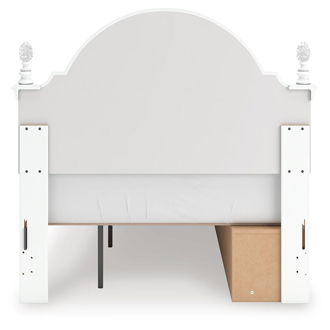 Kozlani Full Upholstered Panel Storage Bed (PCB1819-SI) - Image 7