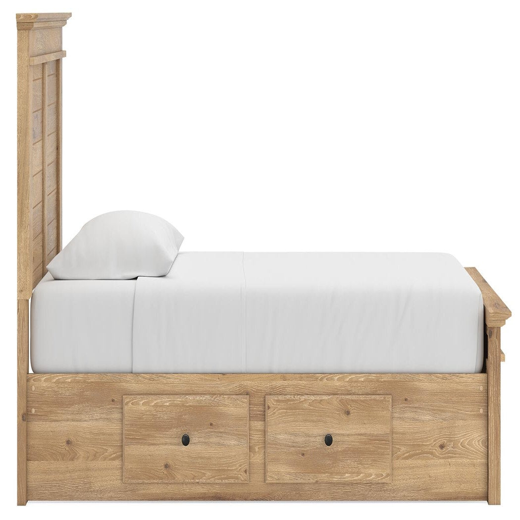 Makidern Twin Panel Storage Bed (PCB1170-SI) - Image 9