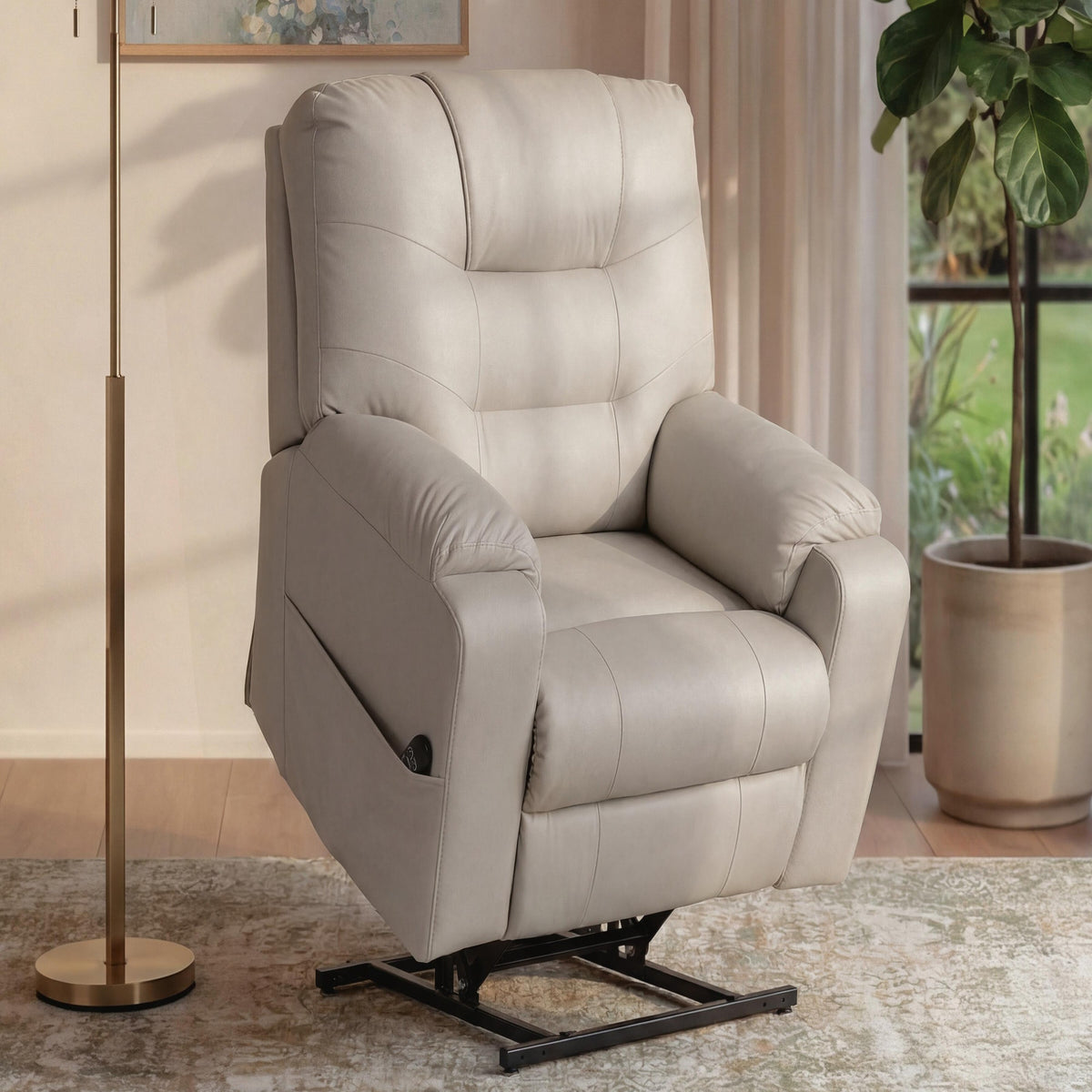 Belmone Pike Power Lift Recliner (PC22806-SI) - Image 9