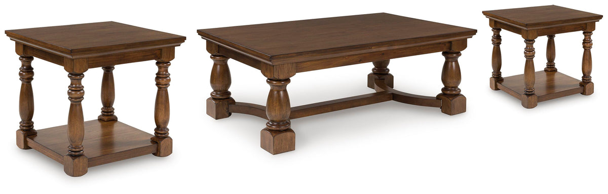 Sturlayne Coffee Table and 2 End Tables (T609-SI) - Image 2