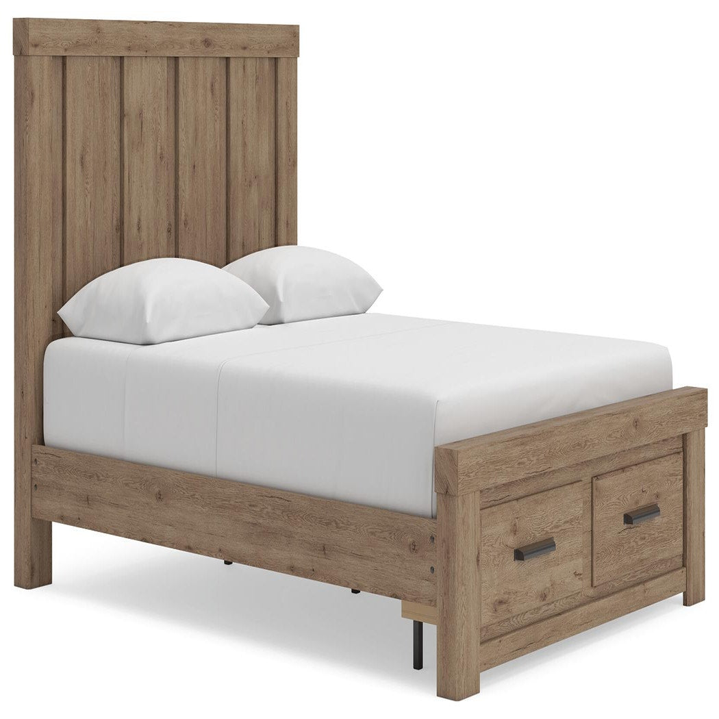 Oliandon Queen Panel Storage Bed (PCB2844-SI)