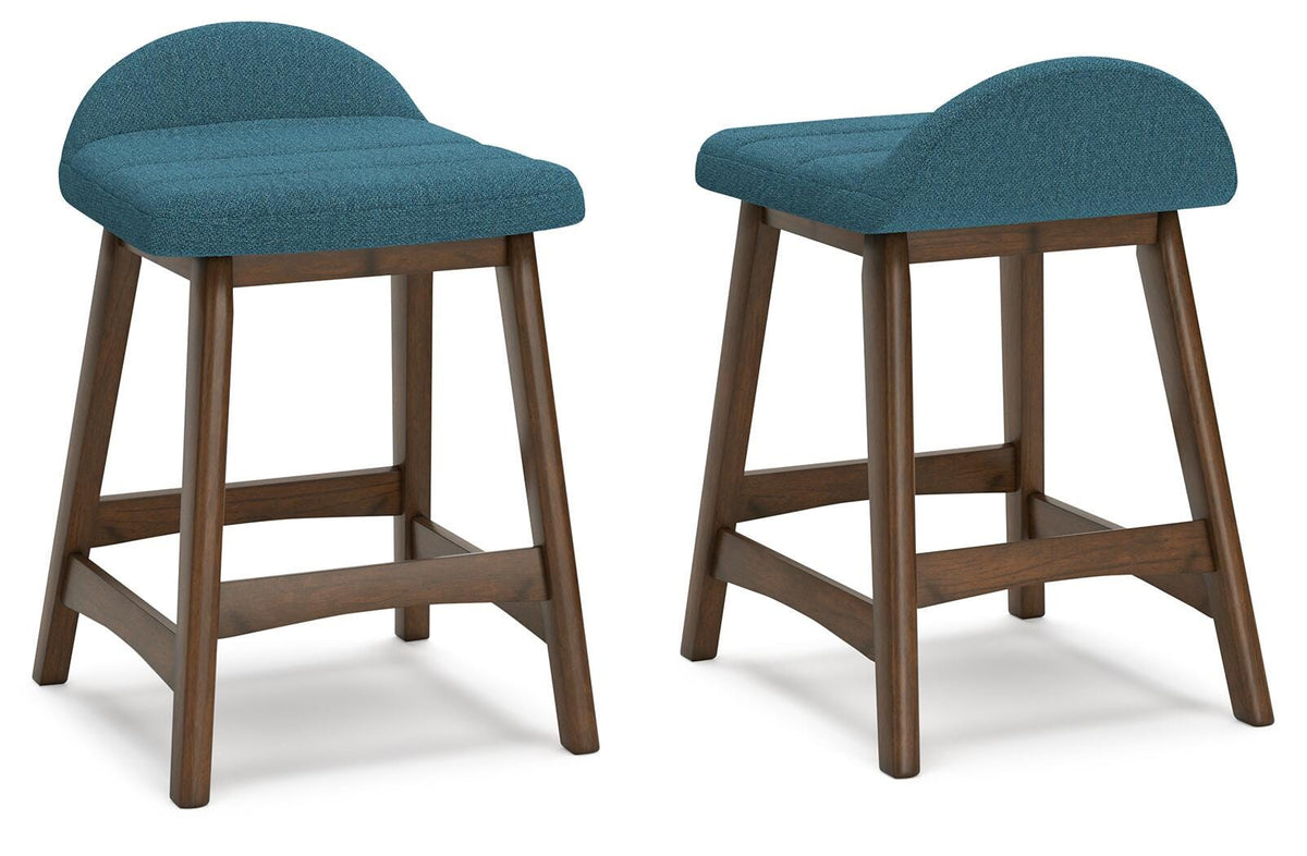 Lyncott Counter Height Bar Stool (D615-SI)