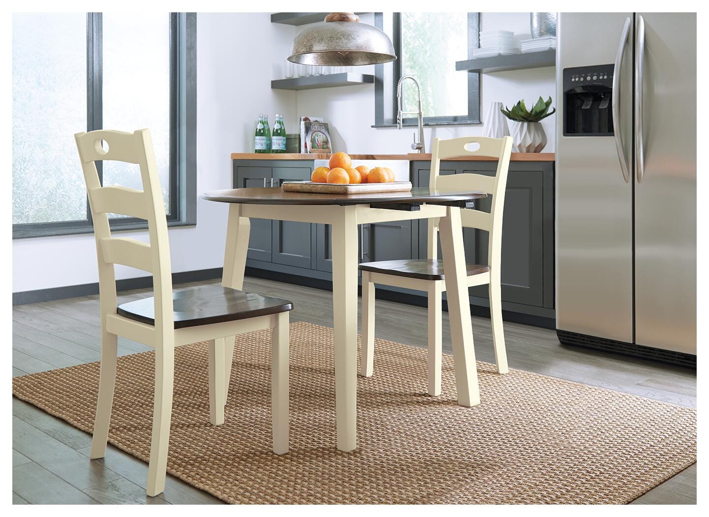 Woodanville Dining Table with 2 Chairs (D335-SI) - Image 2