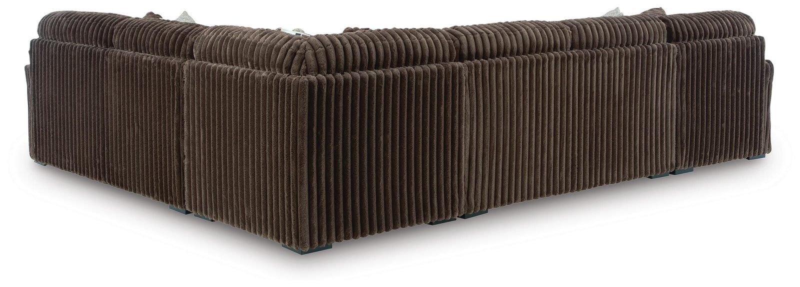 Midnight-Madness 4-Piece Sectional with Chaise (98104-SI) - Image 3