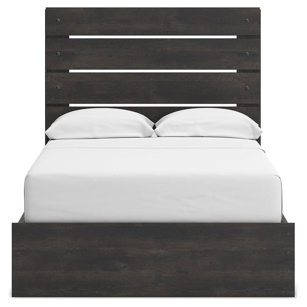 Hollivern Full Panel Bed with Storage (PCB2108-SI) - Image 5
