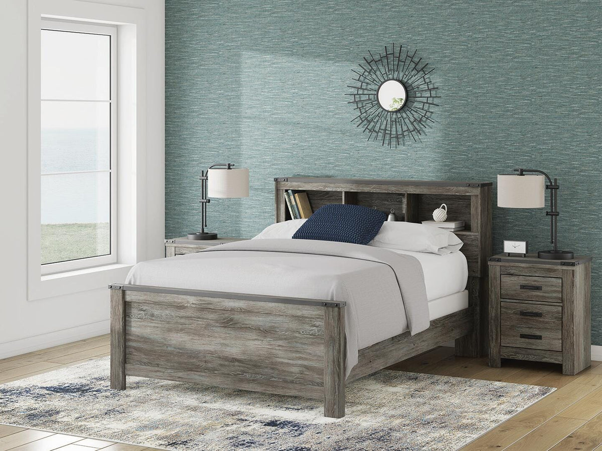 Frandern Bookcase Bed, Dresser and Mirror (B4480-SI) - Image 16