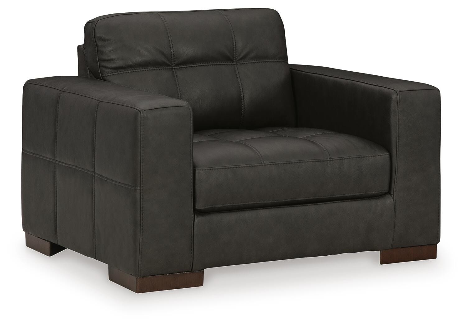 Luigi Oversized Chair and Ottoman (56506-SI) - Image 3