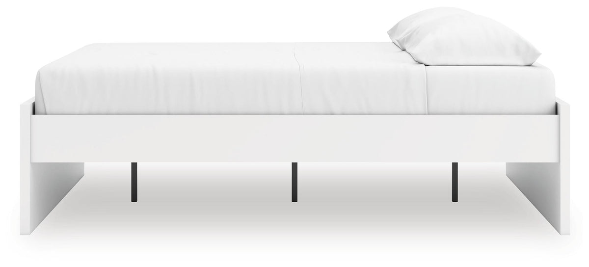 Onita Platform Bed - White  (EB9630-SI) - Image 7