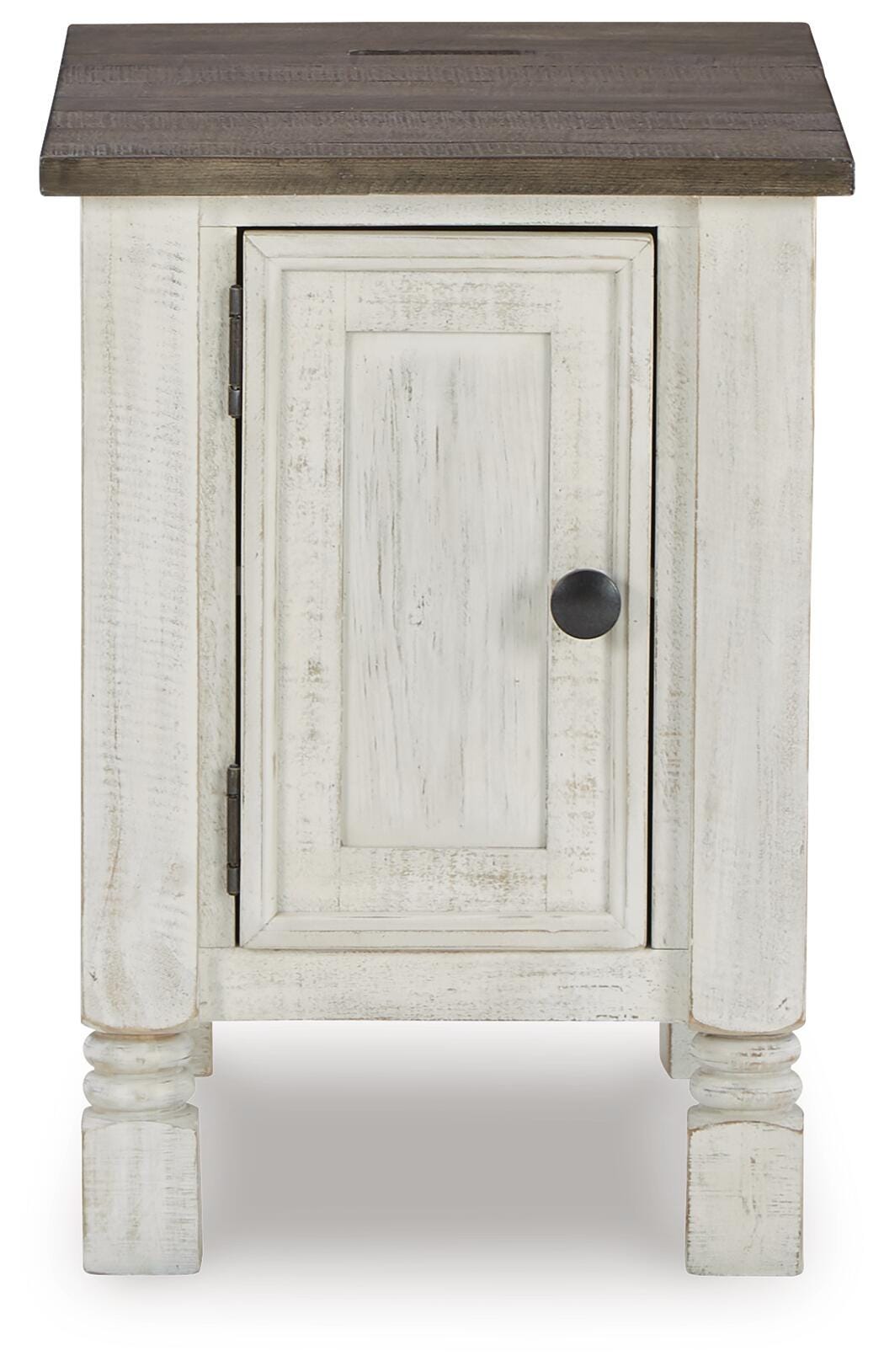 Havalance Chairside End Table - White/Gray  (T994-SI) - Image 3