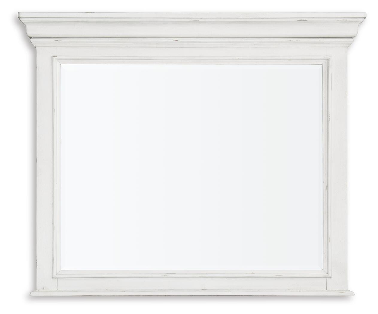 Kanwyn Bedroom Mirror - Whitewash  (B777-SI) - Image 2