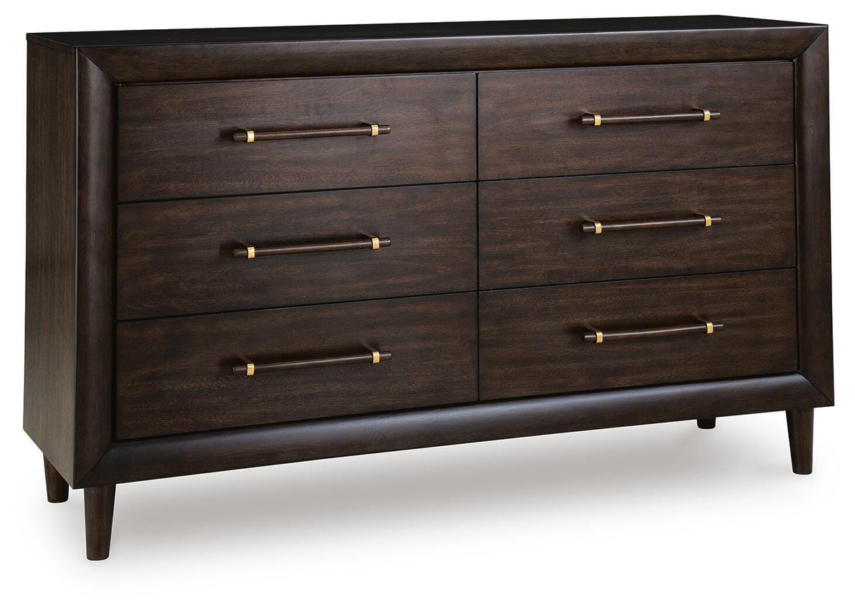 Dantenton Dresser - Merlot  (B611-SI)